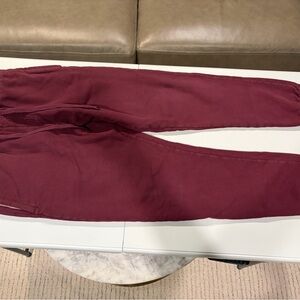 Burgundy Pants